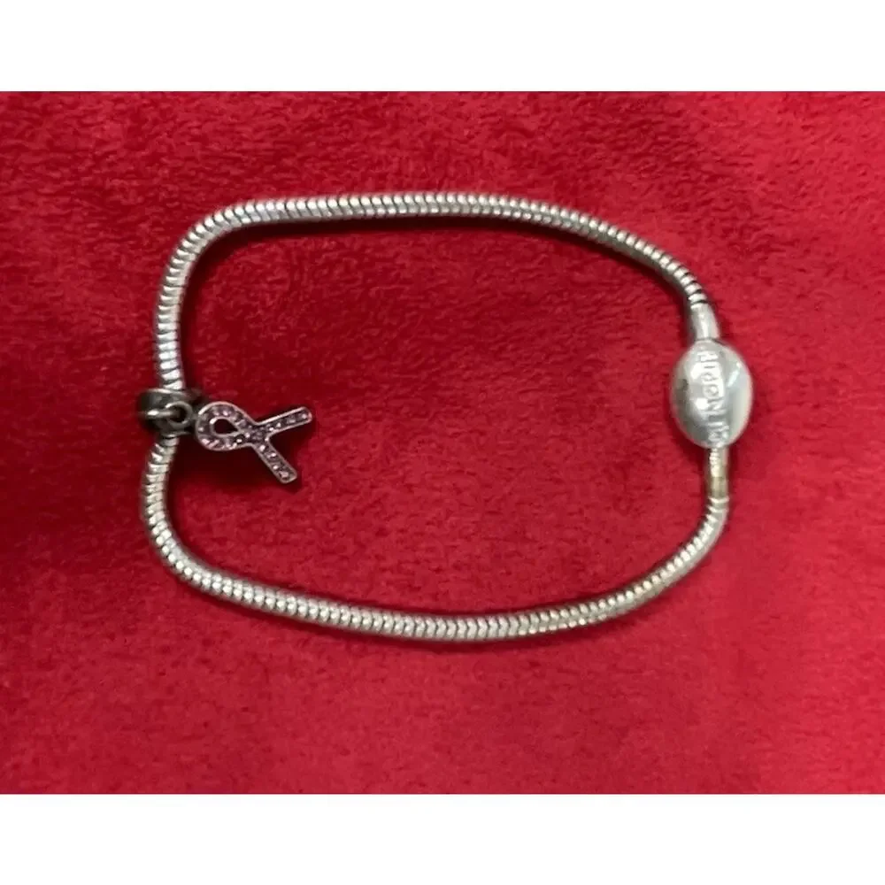 Charmed Memories Kay Jewelers Sterling Silver Snake Bracelet 7.5